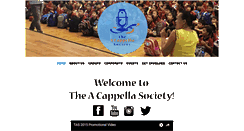Desktop Screenshot of home.a-cappella.org.sg