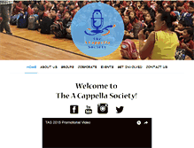 Tablet Screenshot of home.a-cappella.org.sg